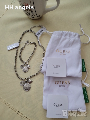 Guess НОВ комплект GUESS MY FEELINGS, снимка 5 - Бижутерийни комплекти - 51580480