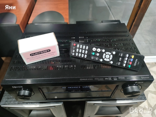 Denon AVR-X1400H – 7.2-канален AV ресийвър с Dolby Atmos / DTS:X / HDMI, снимка 4 - Ресийвъри, усилватели, смесителни пултове - 52680063