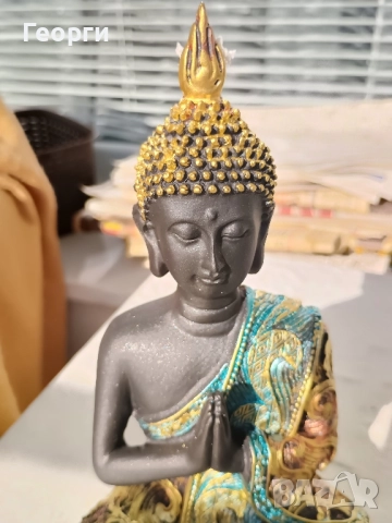 Статуетка Буда-23, снимка 2 - Статуетки - 52376074