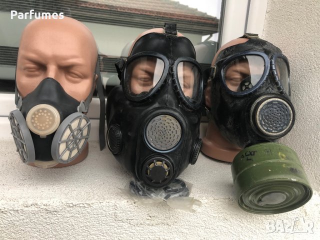 Маска, противогаз с активен въглен и противогаз със специални филтри в ...