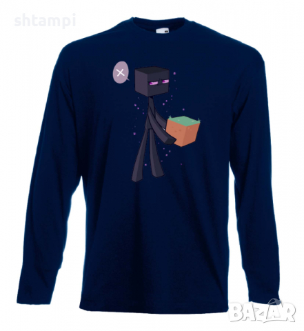 Мъжка тениска Enderman 3, майнкрафт Minecraft,Игра,Забавление,подарък,Изненада,Рожден Ден., снимка 10 - Тениски - 36494782