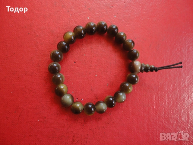 Разтегателна гривна с естествени камъни 3, снимка 3 - Гривни - 53023262