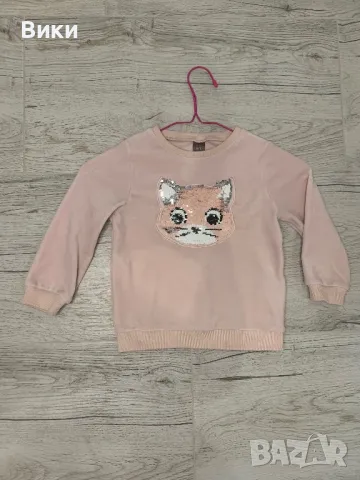 Плюшена детска блуза 3-4г ръст 104см, снимка 9 - Детски Блузи и туники - 49600847