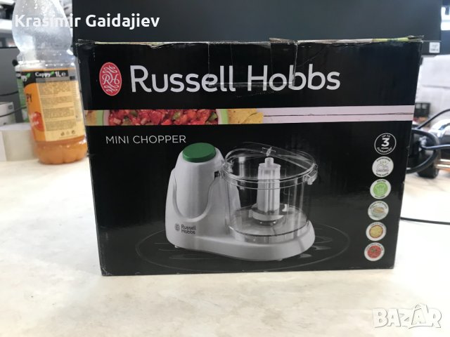 Мини чопър Russell Hobbs Explore 22220-56, 130W, Купа 500 мл, Бял, снимка 3 - Чопъри и пасатори - 40437769