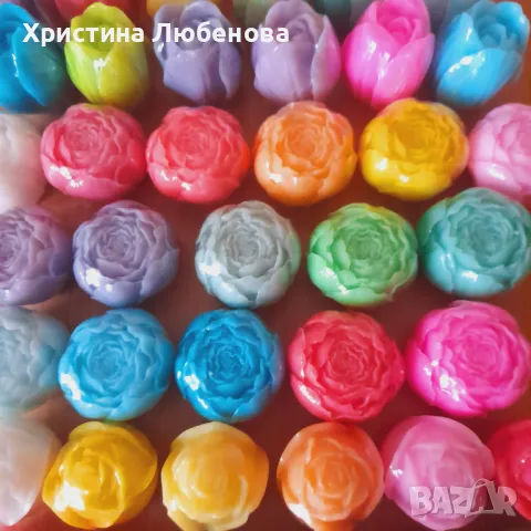 Ароматни глицеринови сапунчета , снимка 11 - Изкуствени цветя - 48733957