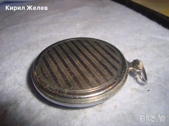 МОЛНИЯ СДЕЛАНО в СССР Стар РУСКИ ДЖОБЕН ЧАСОВНИК МЕХАНИЧЕН за КОЛЕКЦИЯ МЪЛНИЯ 28113, снимка 8 - Джобни - 37377035