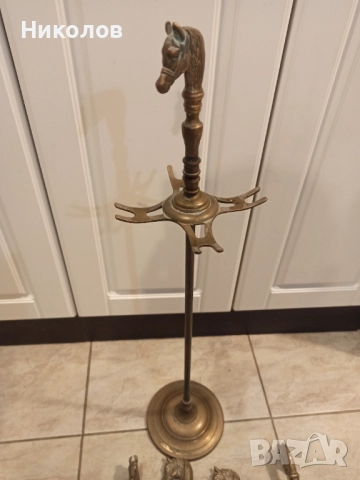 Прибори за камина, месинг, снимка 4 - Антикварни и старинни предмети - 52573244