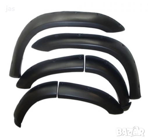 НОВИ ! Уширители / Раздувки за калници Nissan Patrol Y61 Дълга база, снимка 6 - Аксесоари и консумативи - 52222603