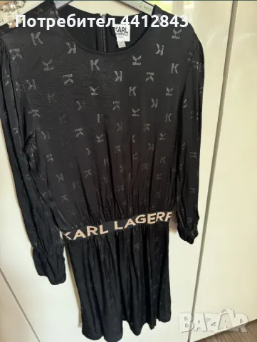 Момичешка Karl Lagerfeld рокля, снимка 4 - Рокли - 49481776