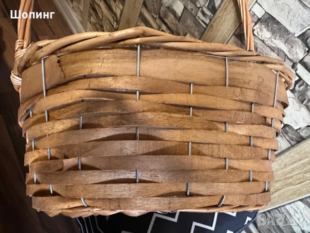 Нови плетени кошници с метал, снимка 2 - Декорация за дома - 50163931