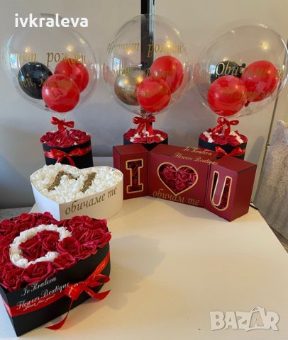 Посребрено колие с обеци в кутия с рози и бонбони Линдор -подарък жена , снимка 6 - Бижутерийни комплекти - 35616730