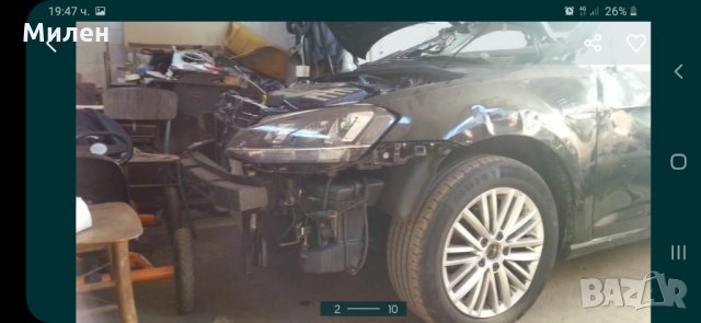 VW Golf 7. 2014 Година. 2.0 TDI. 150к.с. DSG. На Части., снимка 2 - Автомобили и джипове - 32513804