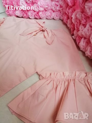 Блуза пудра, снимка 5 - Корсети, бюстиета, топове - 28741724