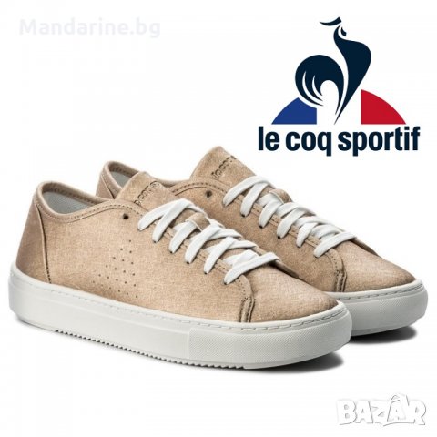 ПРОМО 🍊 LE COQ SPORTIF № 37/38 & 39/40 🍊 Дамски кожени обувки в розово златисто нови с кутия, снимка 10 - Дамски ежедневни обувки - 26377556