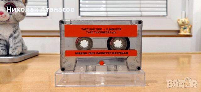 Тест-касета с вградено огледало, снимка 3 - Декове - 34756515