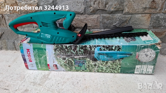 Aкумулаторна ножица за жив плет/храсторез Bosch EasyHedgeCut 12-35 / 12 V , 2 Ah , 35 см /, снимка 4 - Градинска техника - 52915275