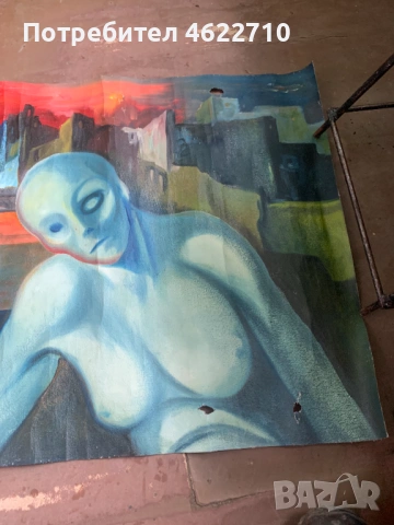 стара картина, снимка 5 - Картини - 53405431