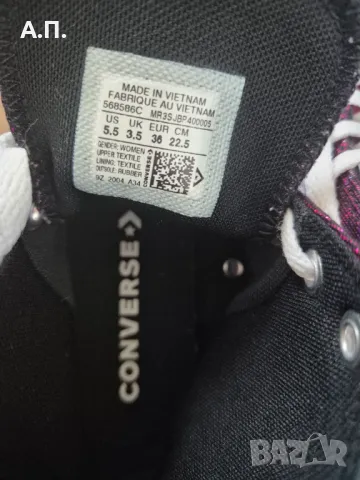 Високи кецове Converse , снимка 5 - Маратонки - 49523457