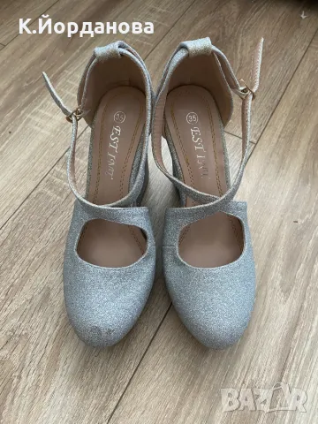 Дамски обувки на платформа , снимка 3 - Дамски елегантни обувки - 49991507