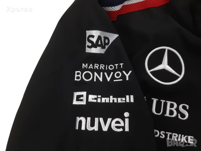 Mercedes AMG F1 Team Softshell - Оригинално мъжко яке р-р XL, снимка 14 - Якета - 50504469