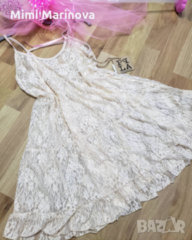 Супер мека Еротична прозираща Дантелена рокля пижама с тънки презрамки🥰, снимка 1