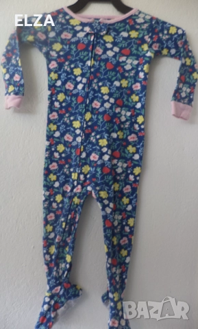 Памучни и поларени пижамки за 18 месеца, снимка 3 - Бебешки пижами - 51642137