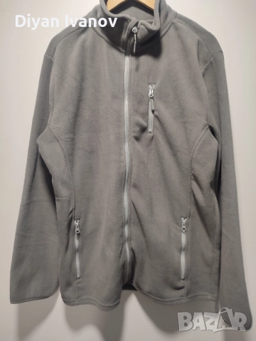 Мъжки сив полар суичър.