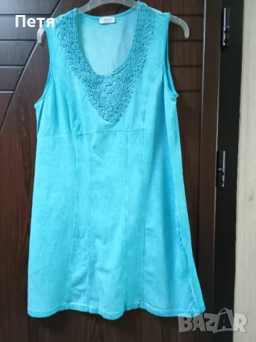дънкова рокля Л- ХЛ размер 