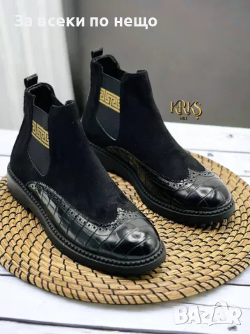 Мъжки обувки Louis Vuitton🔝Versace🔝Gucci - Налични различни цветове и модели Код D1297, снимка 9 - Ежедневни обувки - 47873332