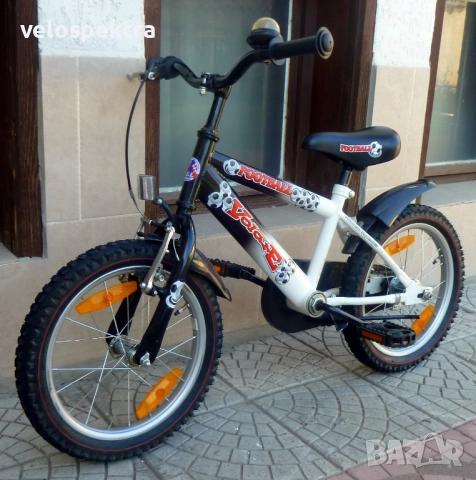 ФУТБОЛ -16 цола капли ! Тип БМХ ! Отличен !, снимка 2 - Велосипеди - 52158419