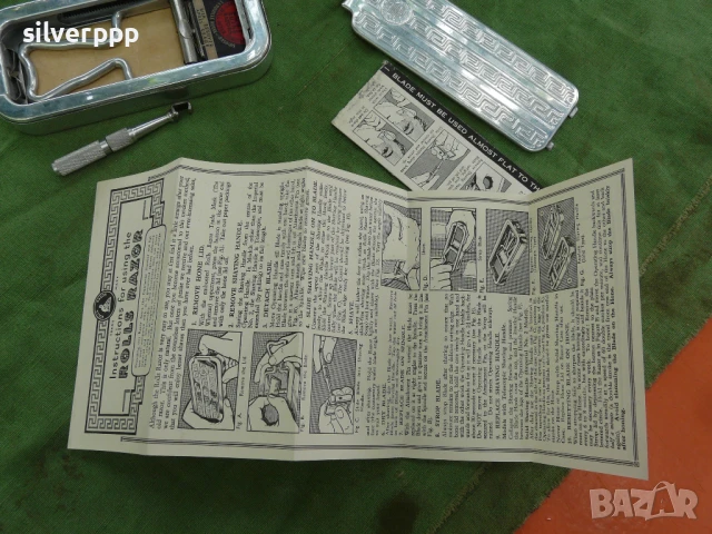 Английска самобръсначка ROLLS RAZOR , снимка 3 - Други ценни предмети - 51053758