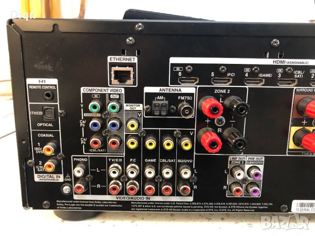 Onkyo TX-NR626, снимка 9 - Ресийвъри, усилватели, смесителни пултове - 40683945