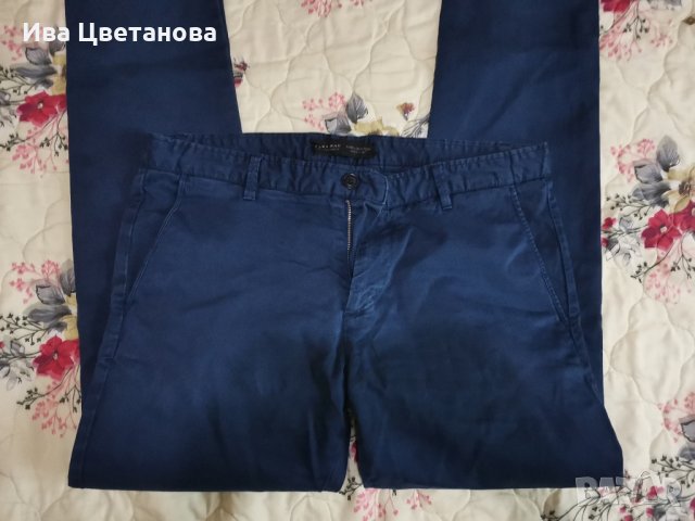 Мъжки тъмно син панталон , снимка 2 - Панталони - 43634154
