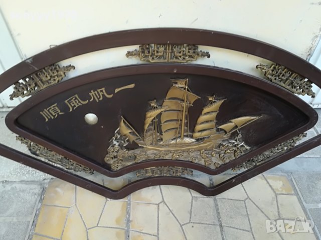 КОРАБ-ГОЛЯМА КАРТИНА 2805221714, снимка 10 - Антикварни и старинни предмети - 36903199