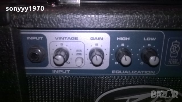 ПОРЪЧАНО-peavey max 126 guitar amplifier-trans tube-внос швеицария, снимка 9 - Китари - 26496552