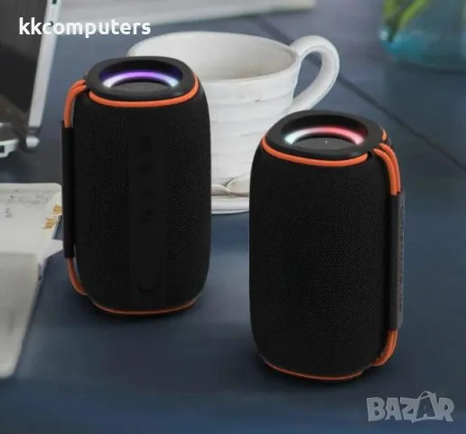 Aibimy MY266BTS Bluetooth тон колонка светеща / Водоустойчива (IPX6) / Черна / Баркод : 2403176, снимка 3 - Резервни части за телефони - 47589306