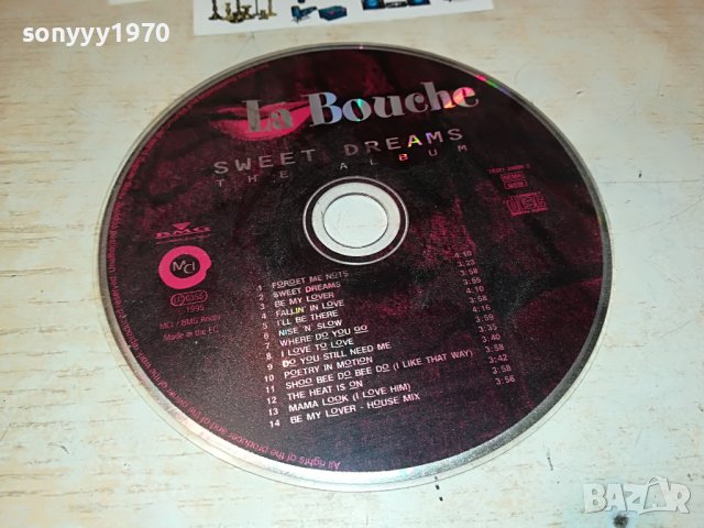 LA BOUCHE-CD 2807221154, снимка 5 - CD дискове - 37522430