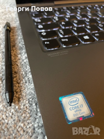 Lenovo X1 YOGA - 4K UHD Touch, i7-8665u, 16GB RAM, 512GB NVMe SSD PCIe, снимка 10 - Лаптопи за работа - 53469387