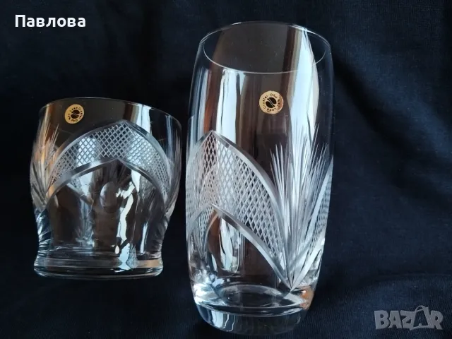 Кристални чаши серия Рамона , снимка 7 - Чаши - 50116591