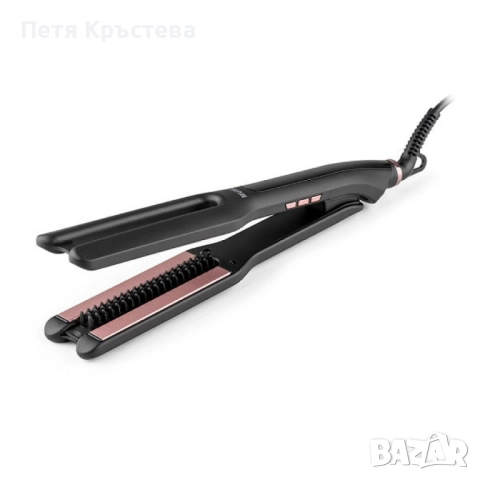 Преса за изправяне на коса с вграден насочващ гребен Muhler MHS-777, снимка 5 - Други - 52569068