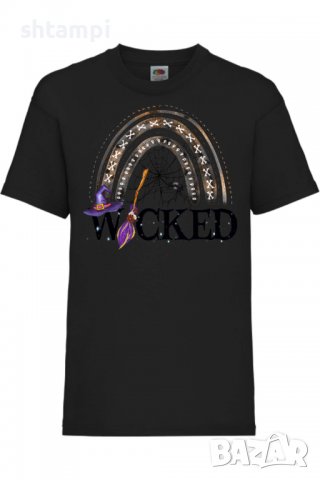 Детска тениска Wicked Witch,Halloween,Хелоуин,Празник,Забавление,Изненада,Обичаи,, снимка 2 - Детски тениски и потници - 38158791