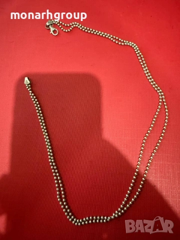 Сребърен ланец /925/, снимка 4 - Колиета, медальони, синджири - 53079657