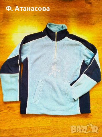 Страхотен полар за зимни спортове, размер 122-128, 7-8 години, снимка 2 - Детски пуловери и жилетки - 43362384