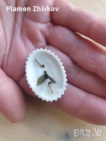 кокарда от царска шапка От времето на Н.В Цар Борис Трети, снимка 3 - Антикварни и старинни предмети - 52154092