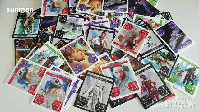 Карти StarWars от Кауфланд, снимка 3 - Колекции - 27701185