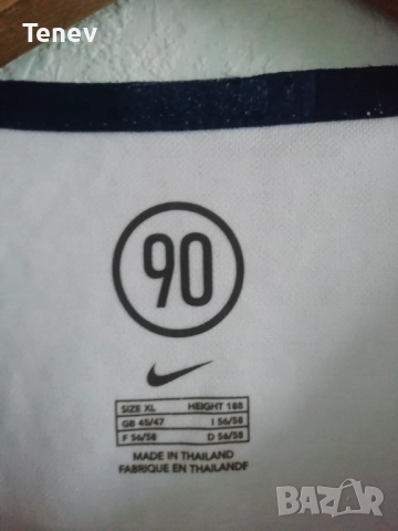 Nike T90 Total 90 оригинална мъжка тениска фланелка бяла ретро XL/2XL , снимка 5 - Тениски - 52883838