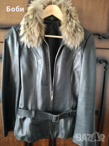 Дамско кожено яке, снимка 2 - Якета - 28262809