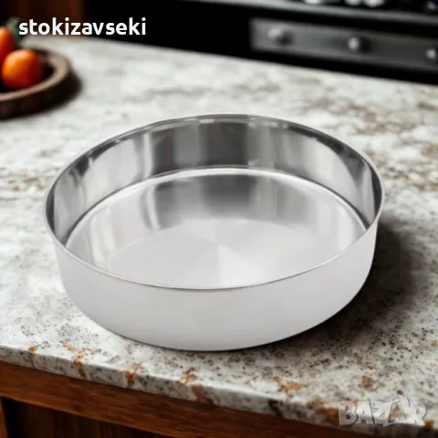 Кръгли тави за печене Rosberg  – Емайлирани, снимка 1