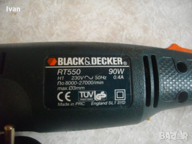 Black Decker-ЗА РЕМОНТ-ЗА ЧАСТИ-90 Вата-Мини Дрелка-Шлифовалка-Английска, снимка 10 - Други инструменти - 33393362