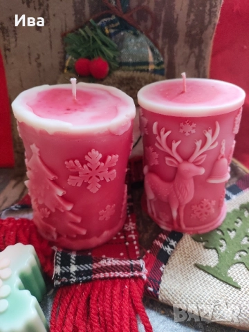 ароматни коледни свещи, снимка 6 - Коледни подаръци - 52554048